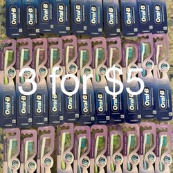 Oral B Toothbrush, Floss