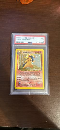Pokémon Card Psa 5 Typhlosion 