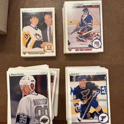1990-91 Upper Deck Hockey Complete Low Set 1-400 Cards. Jaromir Jagr Rookie Card