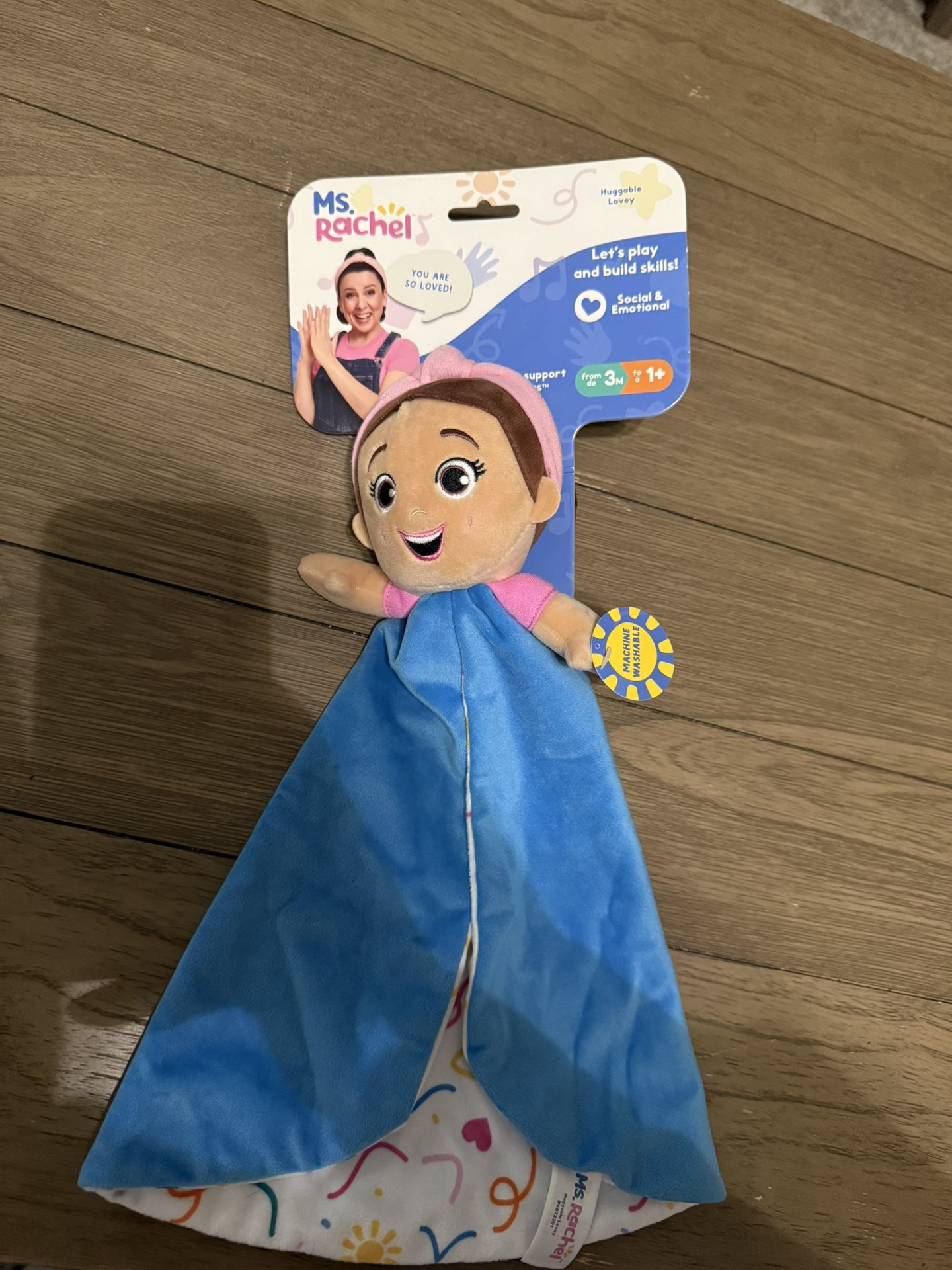 New! Ms Rachel Huggable Lovey