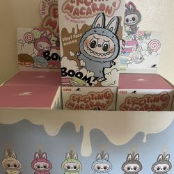 Original Exciting Macaron Labubu