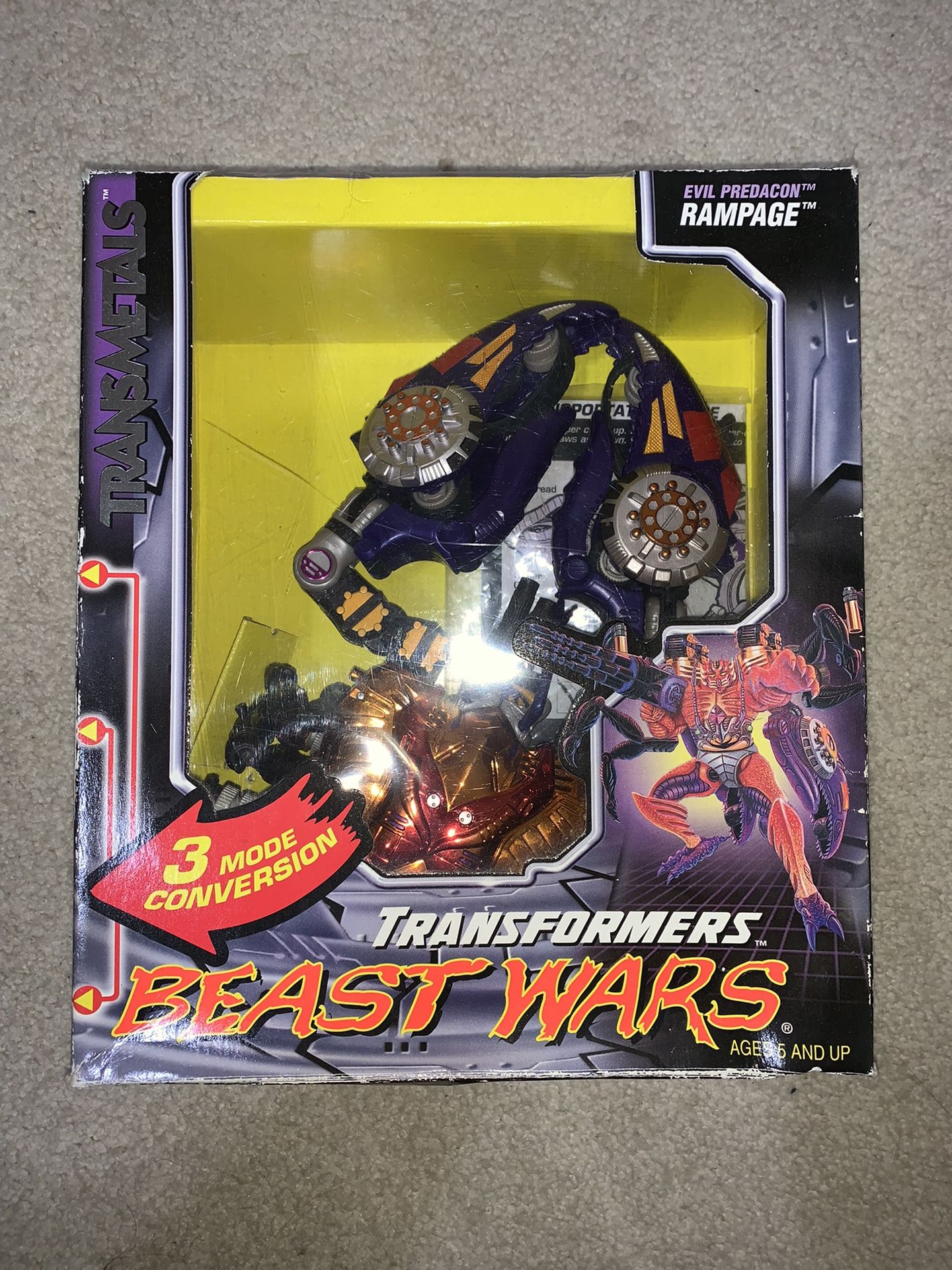 Transformers Beast Wars Transmetals - Rampage Complete