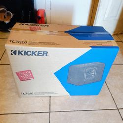 10" Kicker Solo Baric L7s Thin-profile Subwoofer.  Brand New In Box 