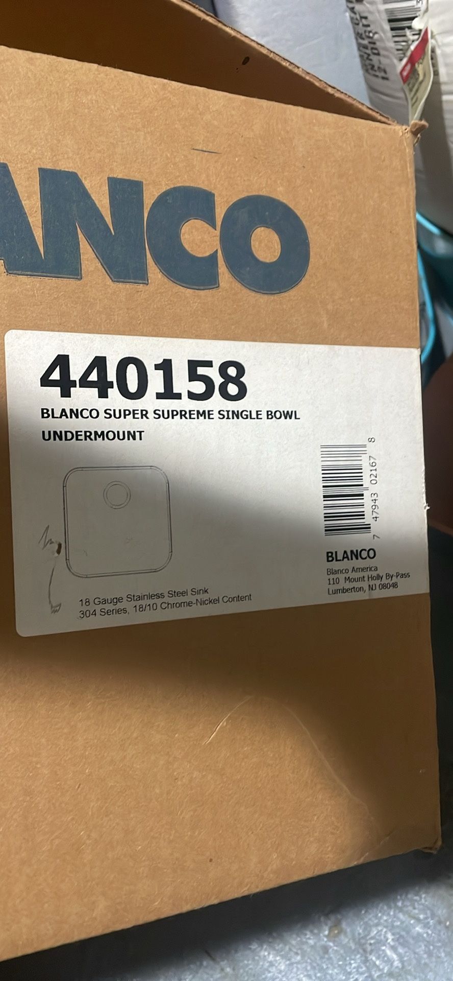 Kitchen sink Undermount