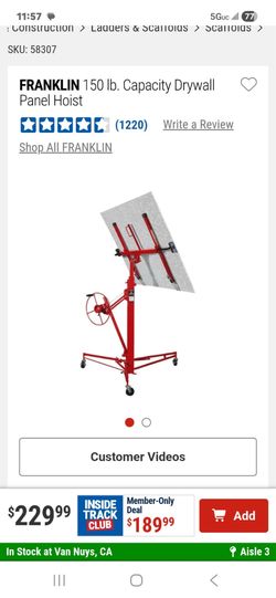Drywall lift