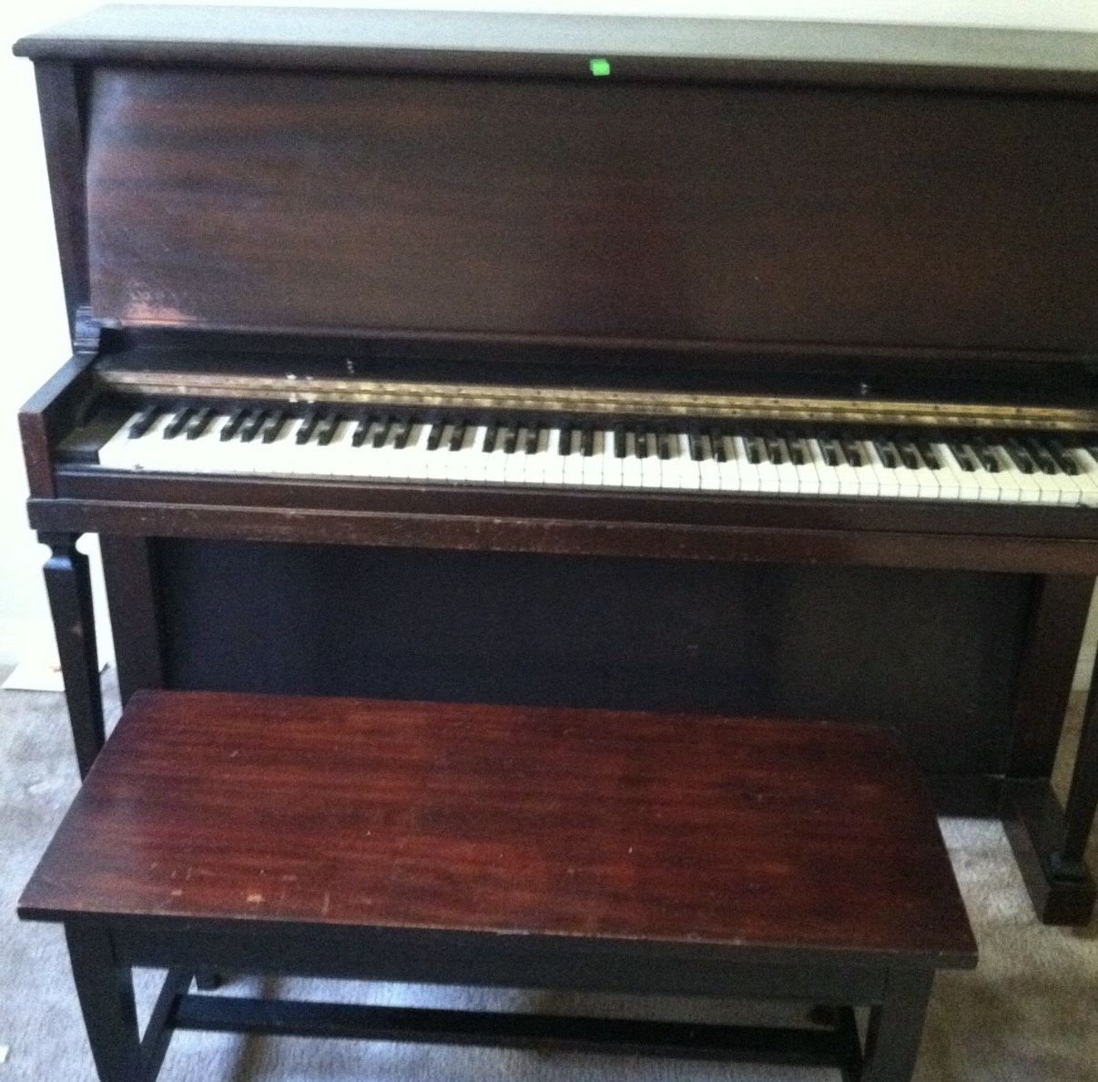 1970s Vintage Wurlitzer Upright Piano