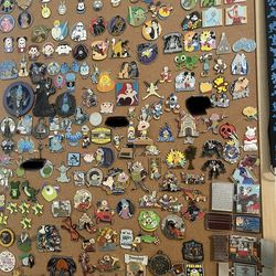 Disney Pin Collection (NO MICKEY DS!)