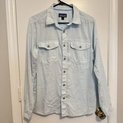 Patagonia Men Long-Sleeved Cayo Largo II Shirt Size M