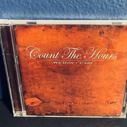 Count The Hours - We Don’t Care Punk CD (2006)