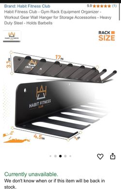 Gym Wall Organiser