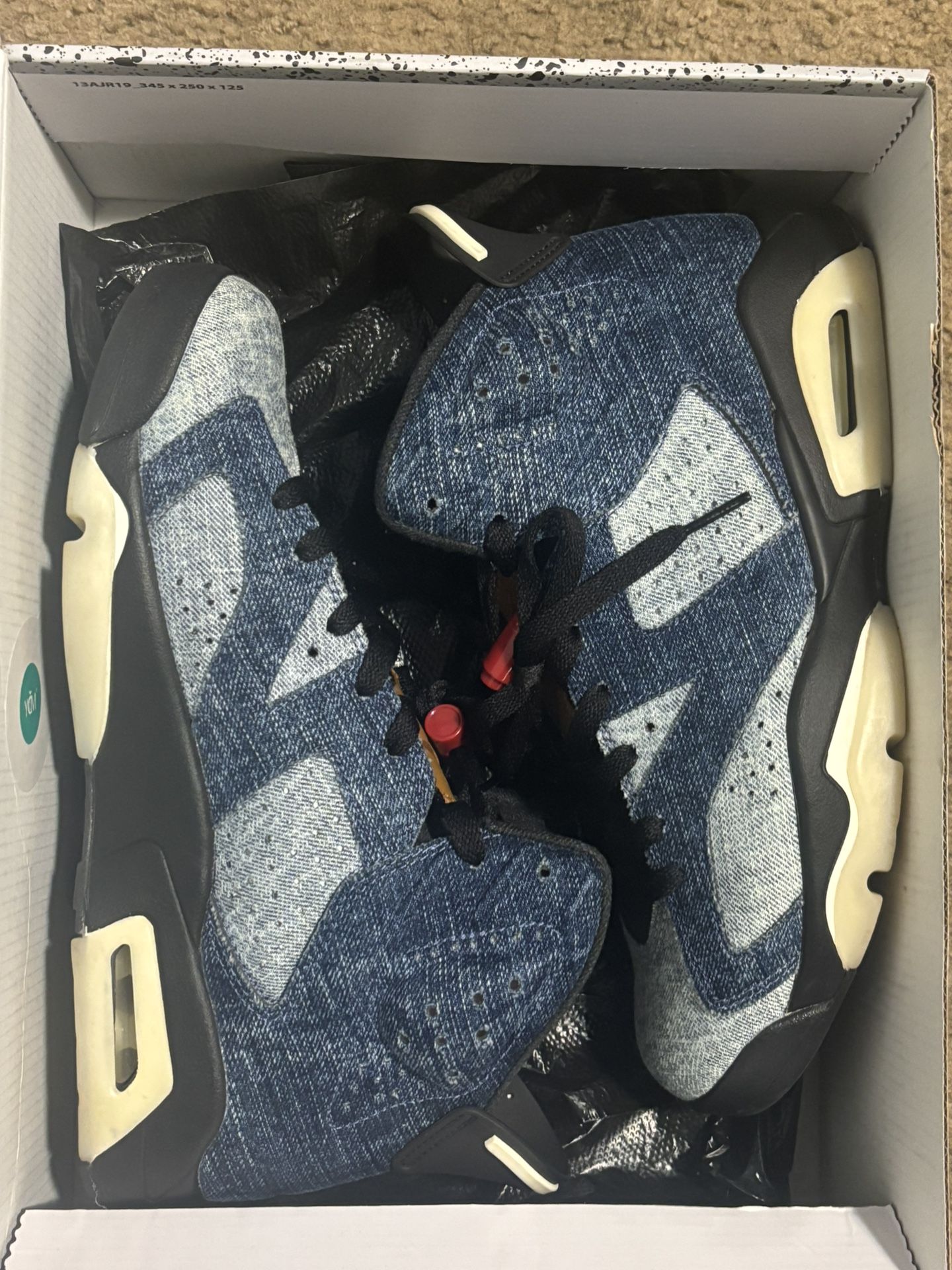 Mens Jordan Retro Denim 6s