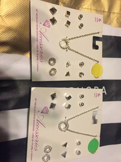 Gold & silver tone gift sets 16 pcs