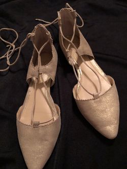 Jessica Simpson Hold Lace up Flats