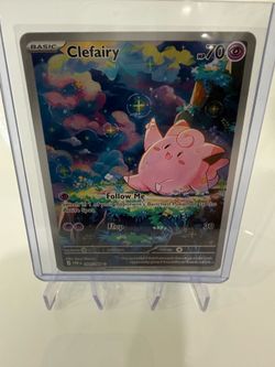 Pokémon Clefairy Art Rare 094/088 | Pack Fresh | NM | $40
