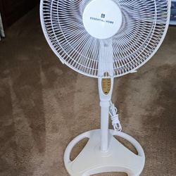 Free Pedestal Oscillating Fan With Remote But No Blade 