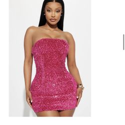 Fashion Nova Sequin Mini Dress 