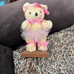 Vintage Ballerina Bear