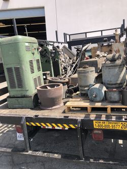 We pickup scrap metal for free