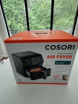 COSORI Air Fryer Pro Smart 5.8QT that Roast, Bake, 3-Way Control, 12-IN-1 Customizable Functions, Online Recipes, Detachable Basket, Works with Alexa 