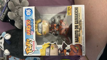 naruto on gamakichi funko pop