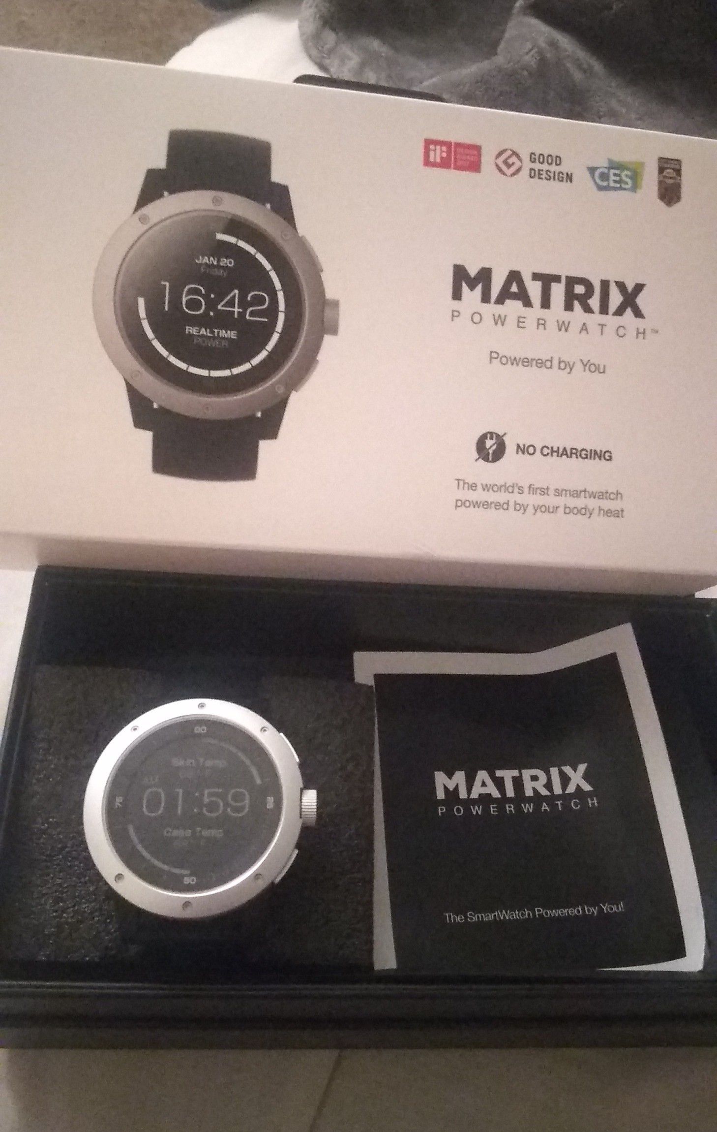 Matrix power smart watch
