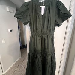 Baltic Born Jerrah Midi Dress Deep Green size M 