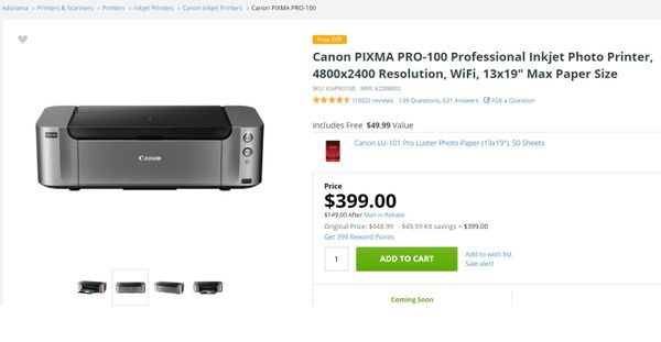 canon pro platinum paper epson 3880 printer