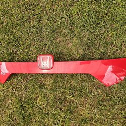 2016-2O21 HONDA CIVIC REAR LICENSE TRUNK GARNISH OEM 74890-TBAA-A1