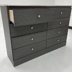Brand New Gray 8 Drawer dresser