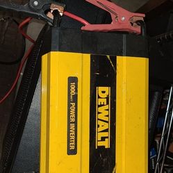 DeWalt 1000 Watt Inverter. My Mom Bought, Never Used, Thought It Was A Battery Charger.  Moved Out And Left It. 