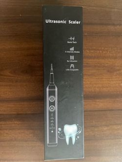 Ultrasonic Dental Scaler USB Rechargeable 5 Modes Tooth Cleaner Tartar Remover Oral Care Tool Modern