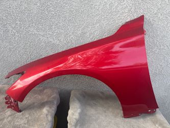 Infiniti q50 left driver side red fender code NBA sunstone dynamic red