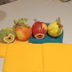 4 Faux Fruit