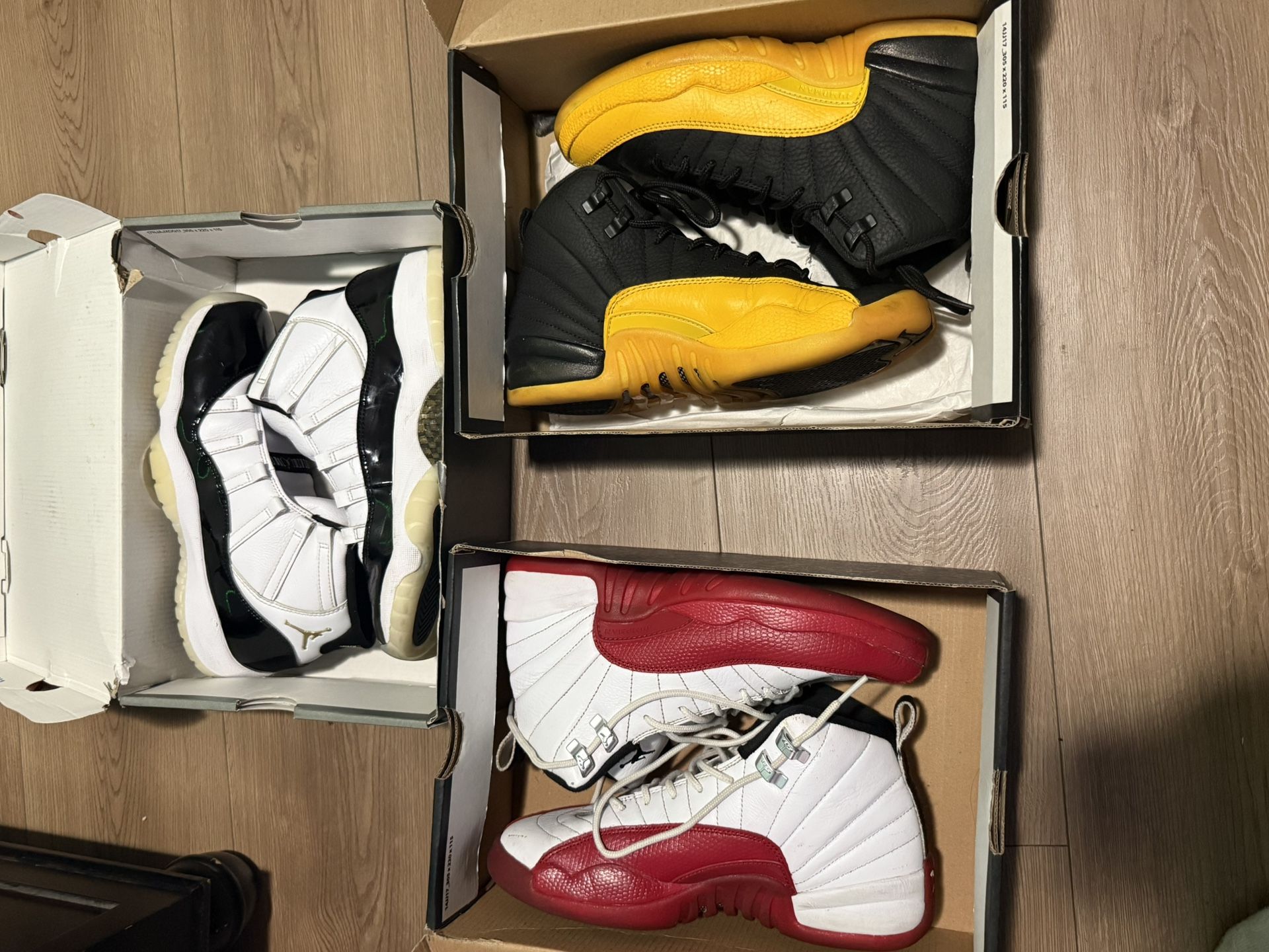Jordan 12βs & 11