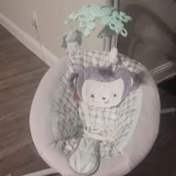 Fisher-Price Sweet Surroundings Monkey Cradle 'n Swing