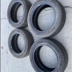 4 — 235/55r18 Cooper Endeavor Plus Tires Good 90% Treads 2022  Dot!!