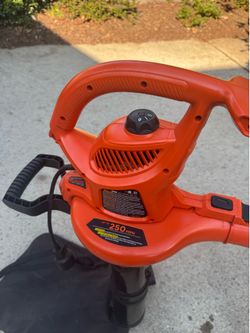Black And Decker Leaf Vacuum And Mulcher