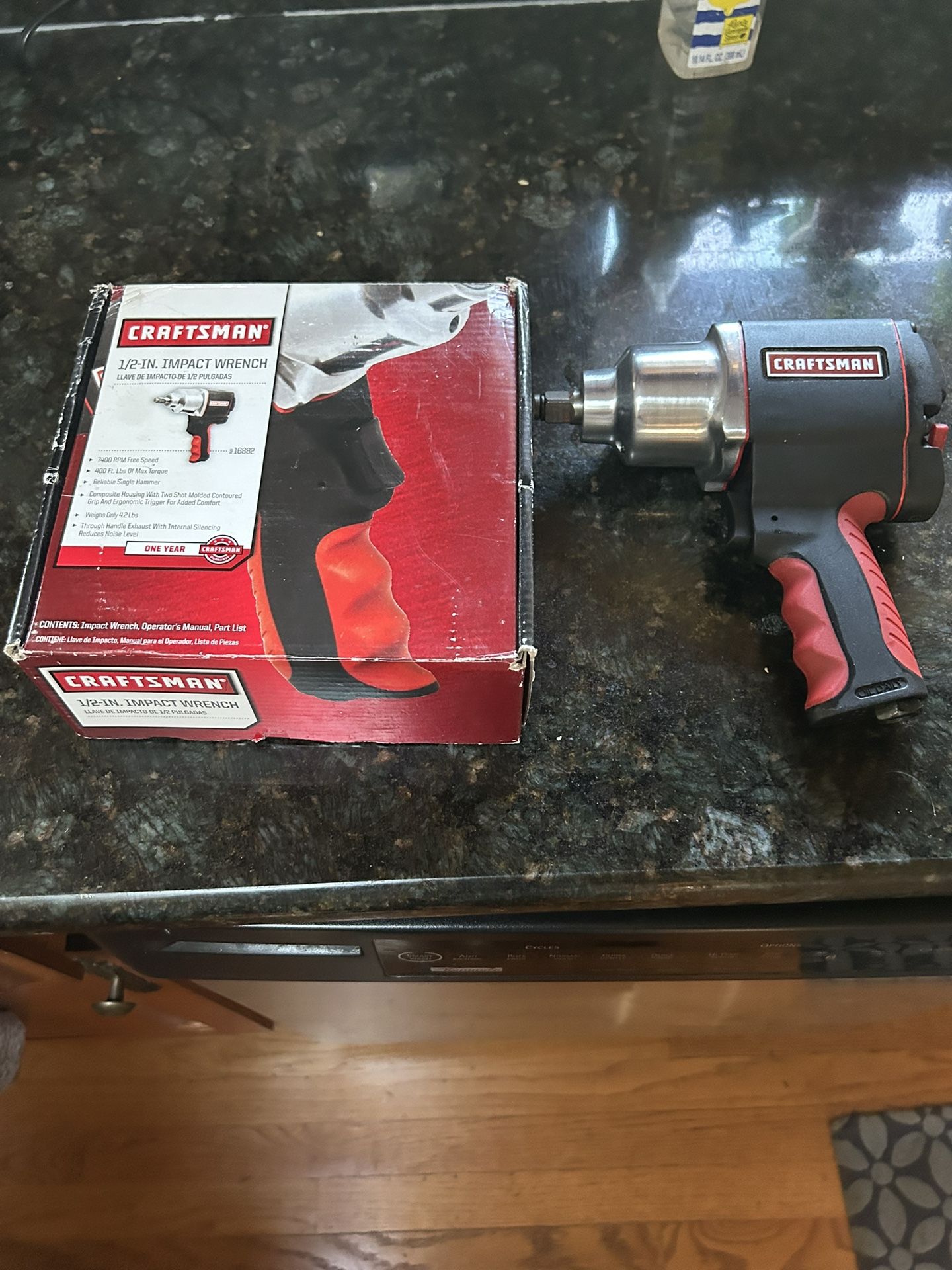 Impact Wrench And Tachometer