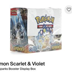 Pokémon Scarlet & Violet Surging Sparks Booster Display Box