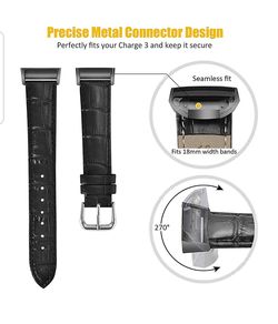 Replacement Band for Fitbit Charge 3 & 3 SE, Large