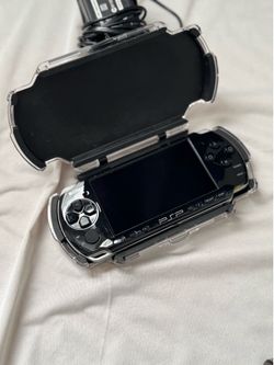 Sony PSP 3000/3001 Console (Modded) – 64GB SD Card Loaded with Games + Charger + Case