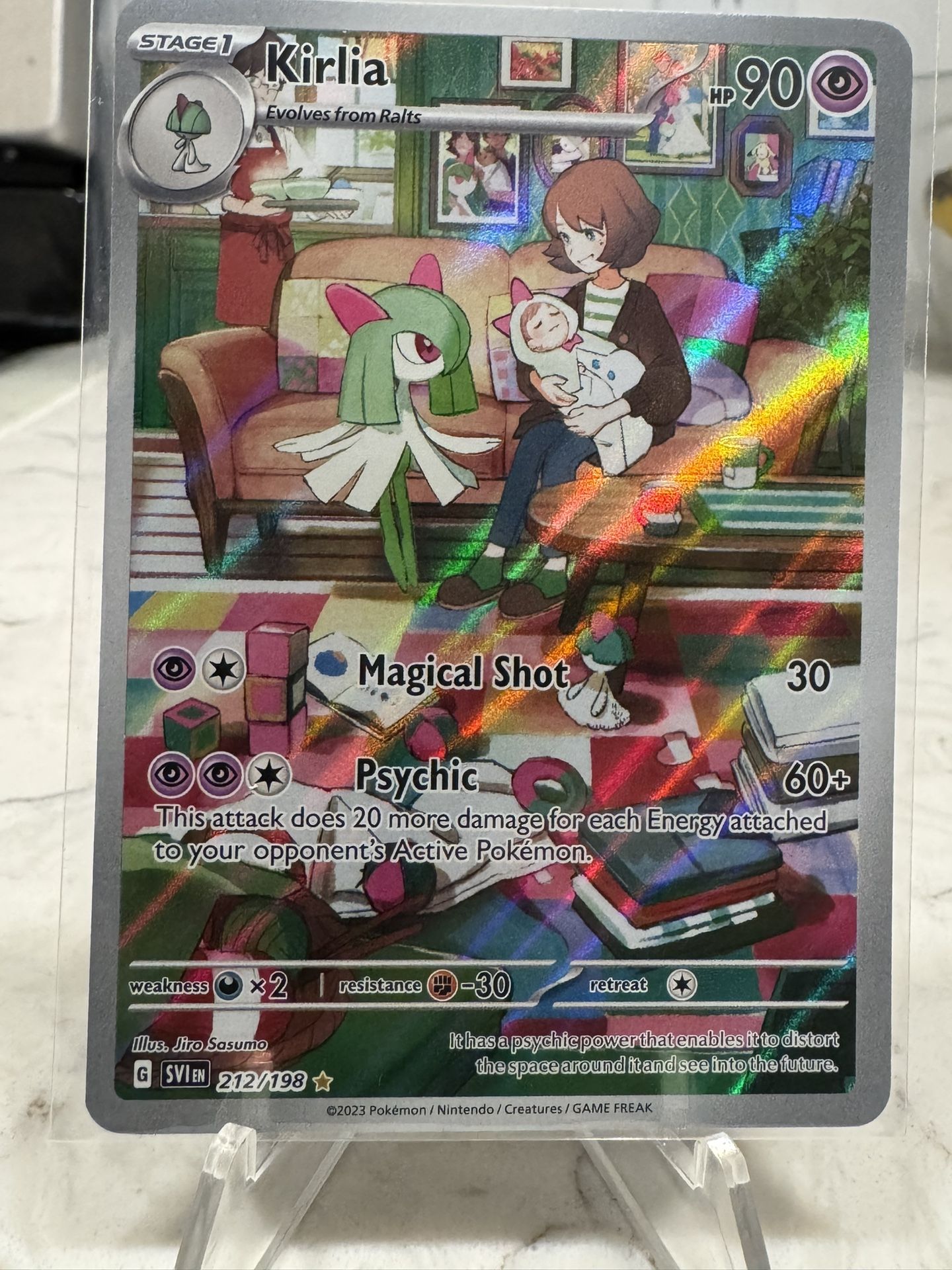 Kirlia #212 S&V Full Art Holo