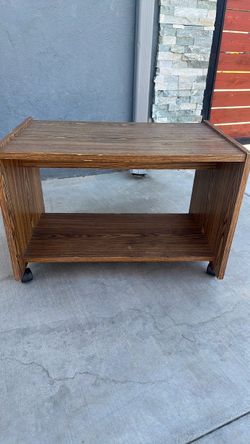 Media Cart, Rolling/Vinyl Record Player Stand