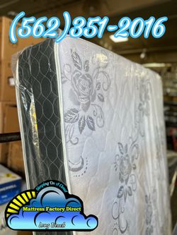 Queen deluxe mattress Colchon Nuevo new replacement con tambor Boxspring