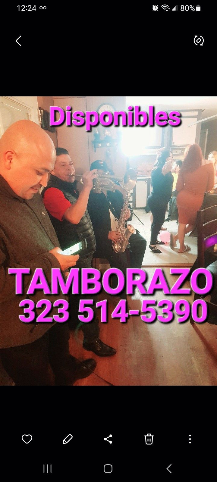 Tamborazo Tambora Grupo 