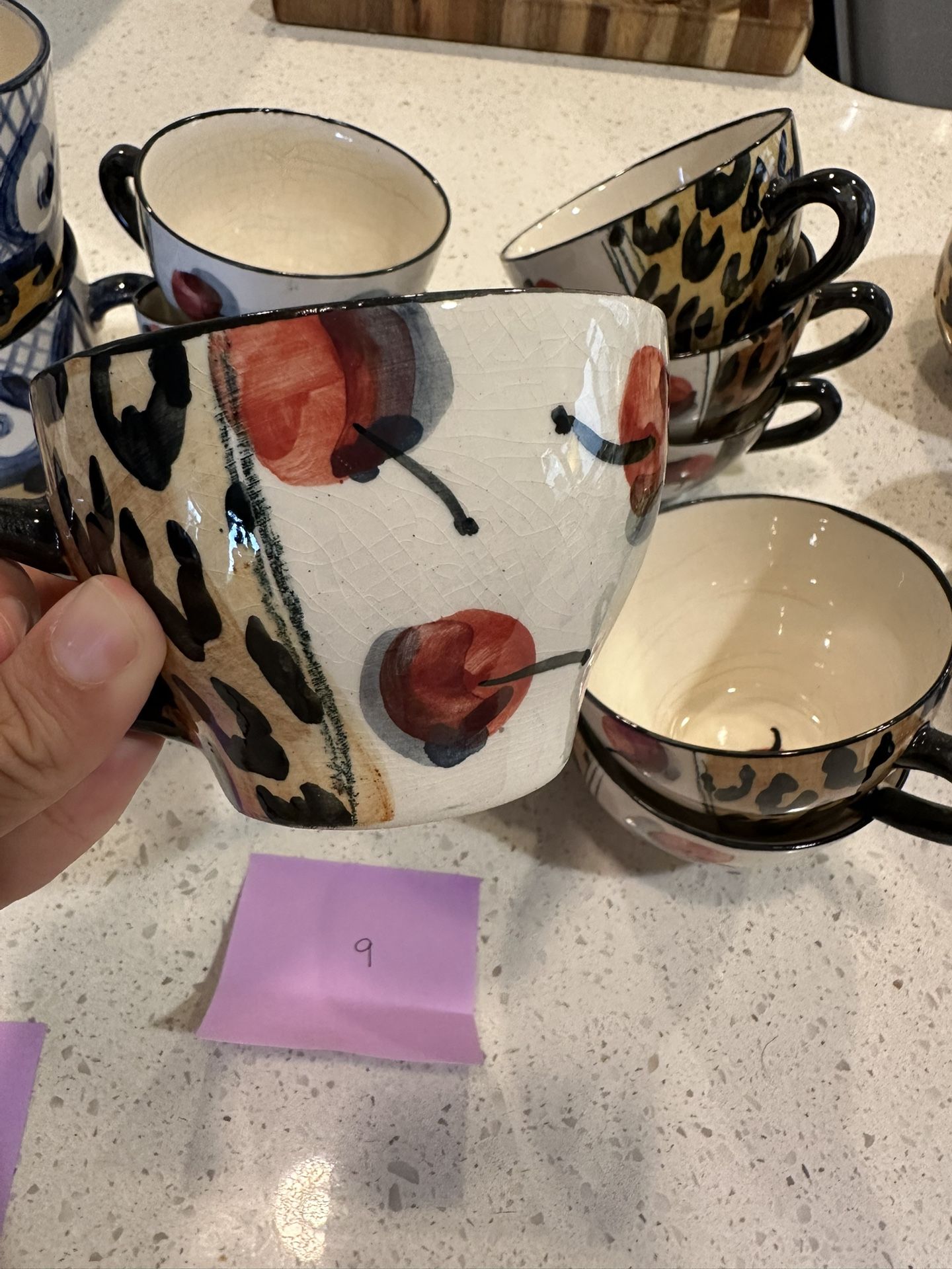Vintage Hand Painted Tableware