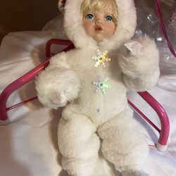 Ashton Drake Galleries snow baby doll