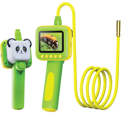 Kids Borescope Snake Camera with Light, Ages 4-12 Kids Endoscope for Photo and Video with LED Lights, Science Kits STEM Toys Gift for Boys & Girls, Id