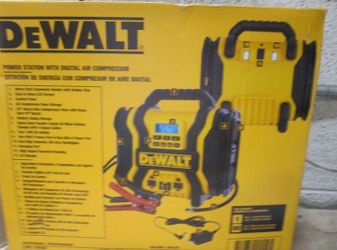 DEWALT Power Station with Digital Air Compressor