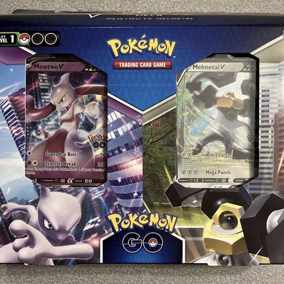 pokemon cards pokemon go mewtwo v battle deck Cards: : Toys & Games Colorless Rule Pokémon GO Battle Deck Bundle